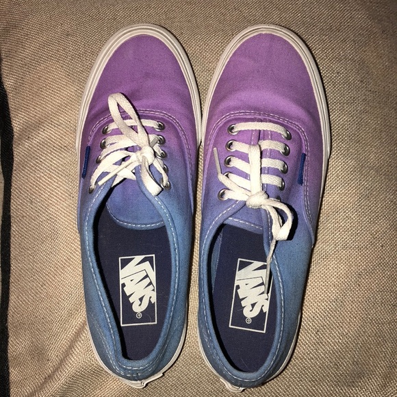 Blue/Purple Vans - Picture 3 of 6